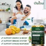 HoneyB2B | Organic Ashwagandha Extract Capsules 2000mg – Daily Balance, Mood & Wellness Support (120 Capsules) - Image 5