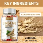 BUPORUI Lion’s Mane, Reishi & Cordyceps Capsules | Energy & Immune Support - Image 3