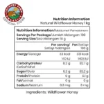 Twin Pack Wildflower Honey 1kg x 2 | Natural Raw Honey Bulk - Image 3