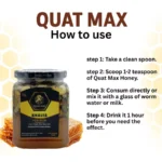 Honey Booster Quat Max | Herbal Honey with Royal Jelly, Sidr & Tongkat Ali - Image 2