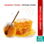 MAHNAZ™ Pure Honeycomb Honey (420g) - Image 5